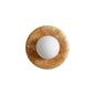 Solene Yellow Onyx Wall Sconce