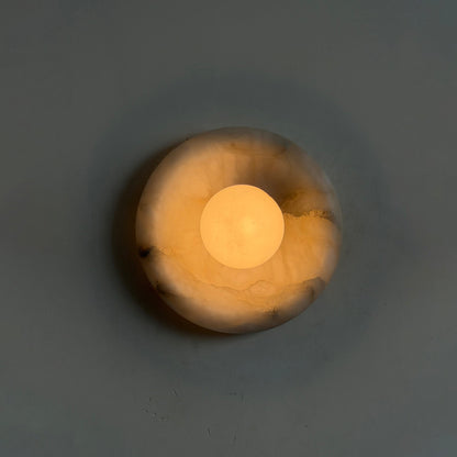 Solene Alabaster Wall Lamp