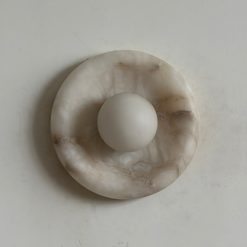 Solene Alabaster Wall Lamp