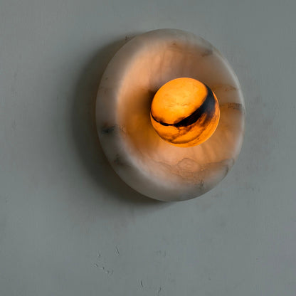 Solene Alabaster Wall Lamp