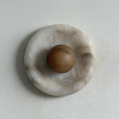 Solene Alabaster Wall Lamp