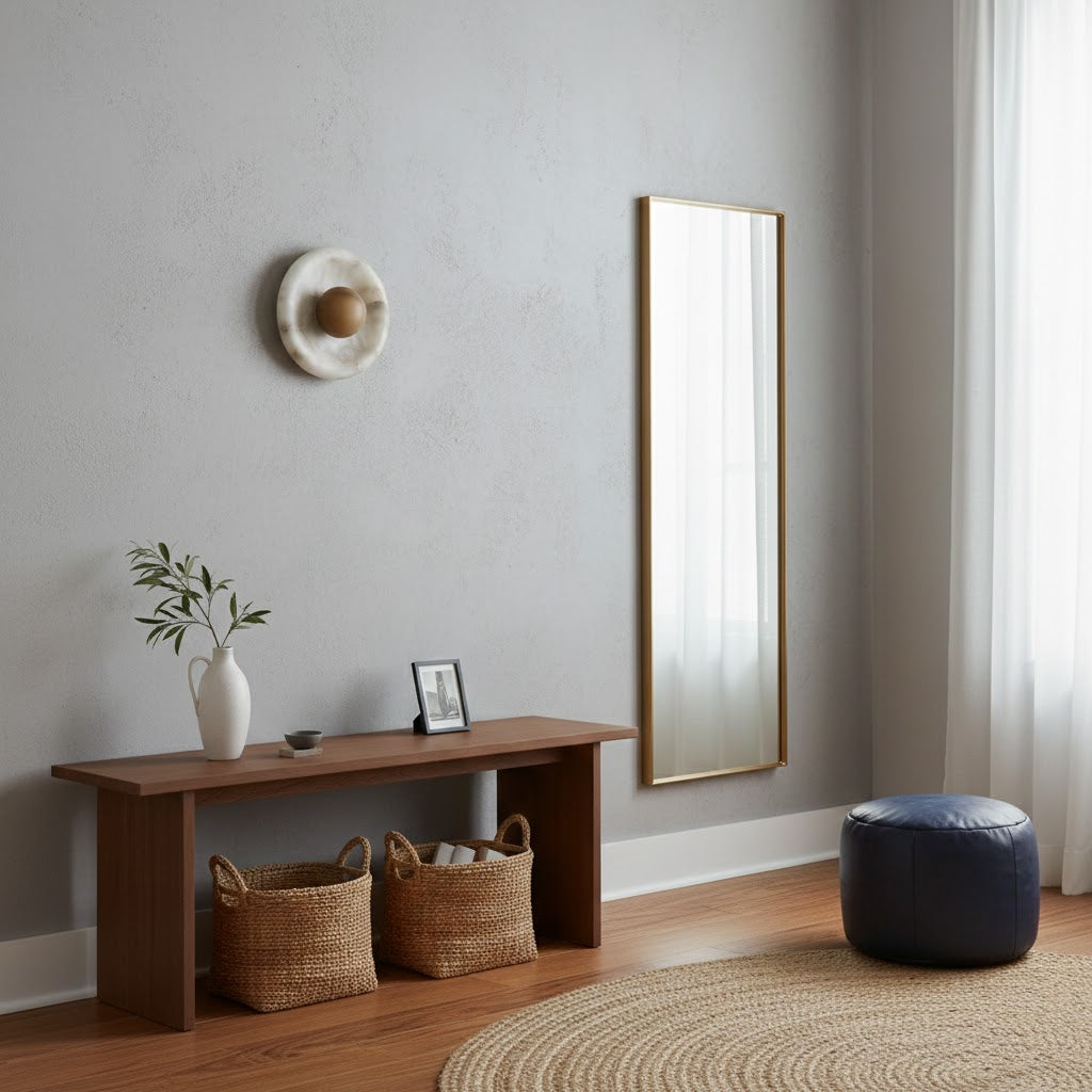 Solene Alabaster Wall Lamp