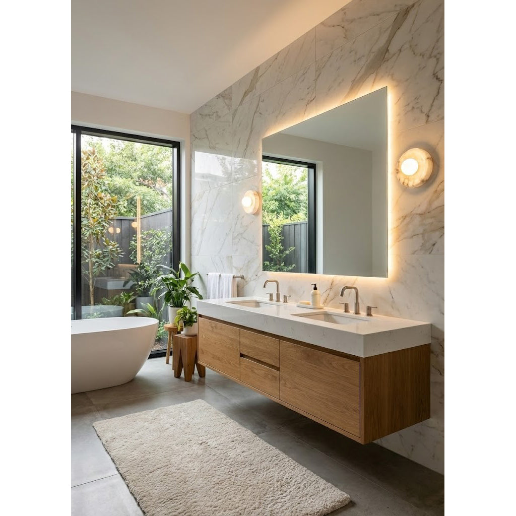 Solene Alabaster Wall Lamp