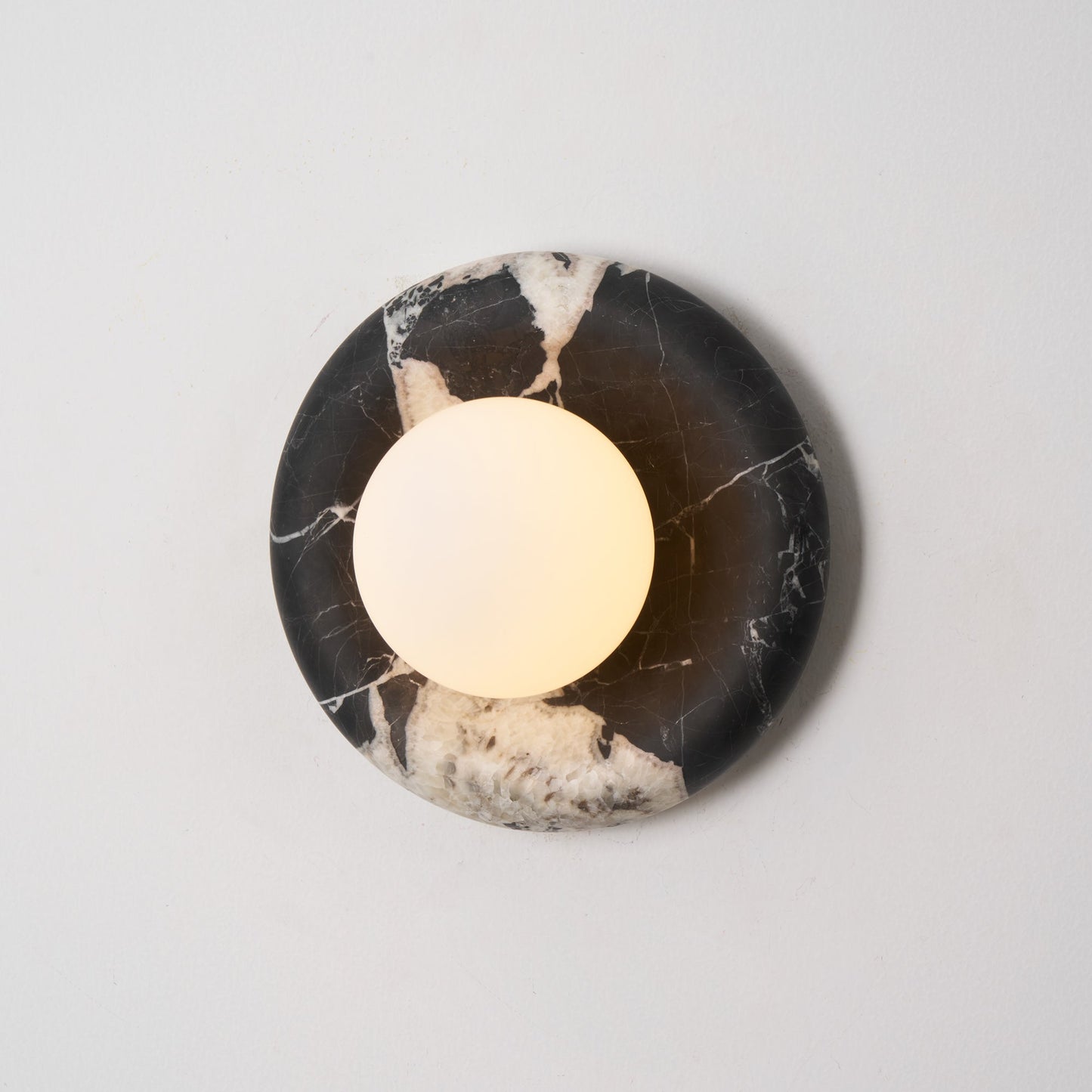 Solene Black Marble Wall Sconce