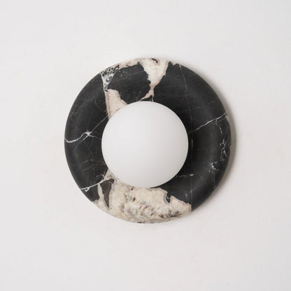 Solene Black Marble Wall Sconce