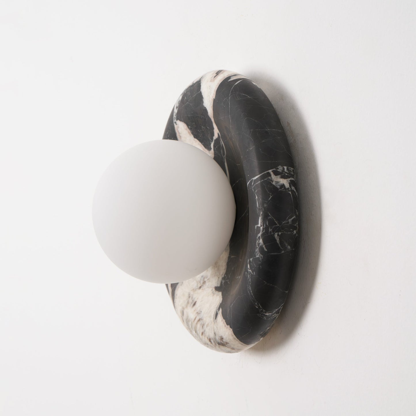 Solene Black Marble Wall Sconce