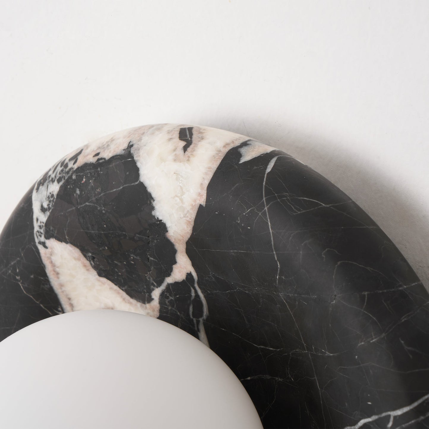 Solene Black Marble Wall Sconce