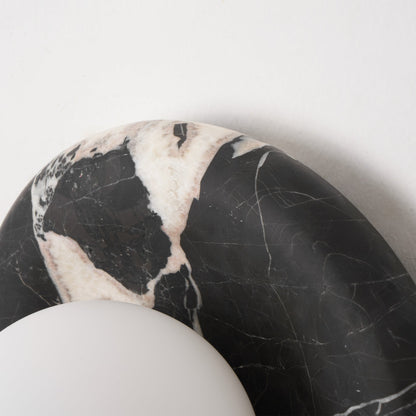 Solene Black Marble Wall Sconce