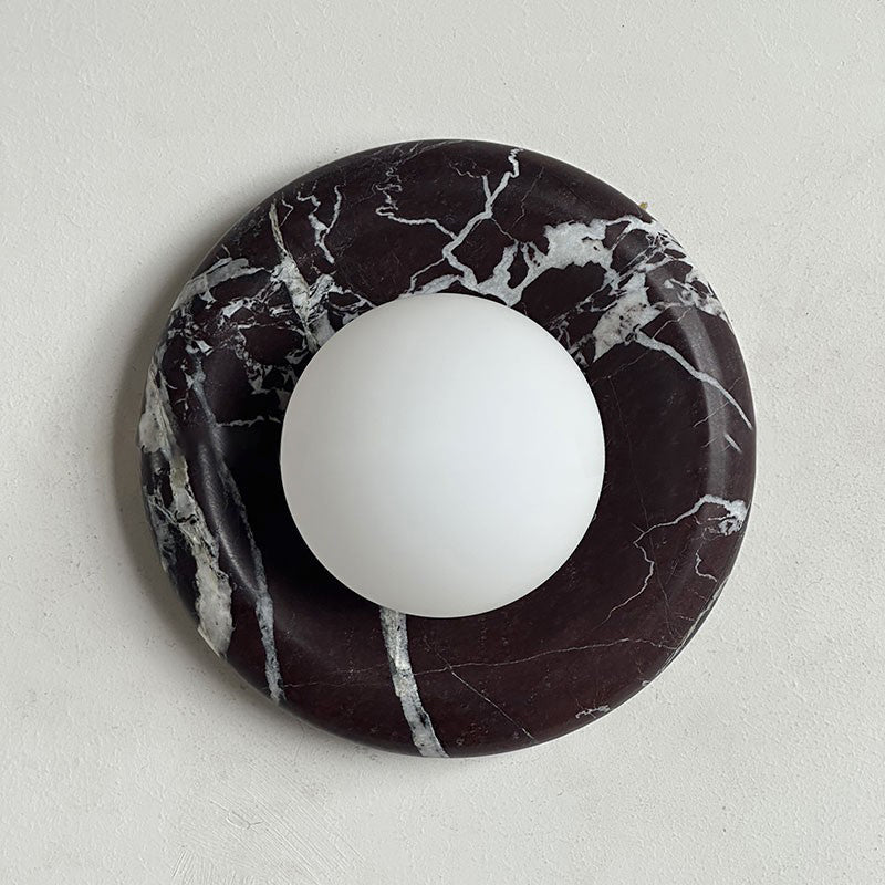 Solene Deep Purple Marble Wall Sconce