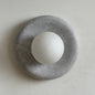 Solene Grey Marble Wall Sconce