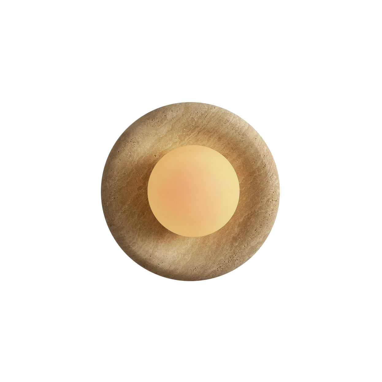 Solene Travertine Wall Sconce