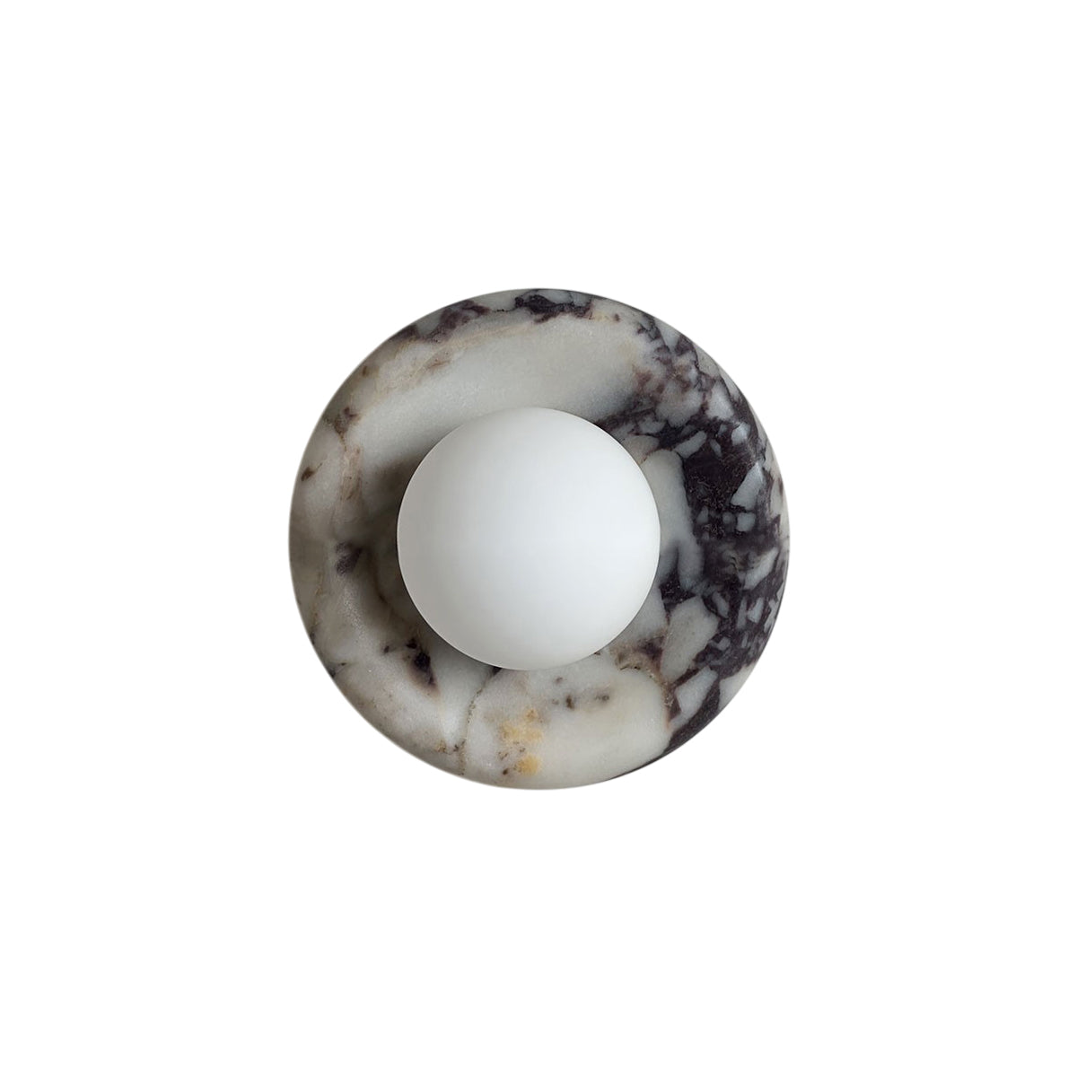 Solene White Marble Wall Sconce