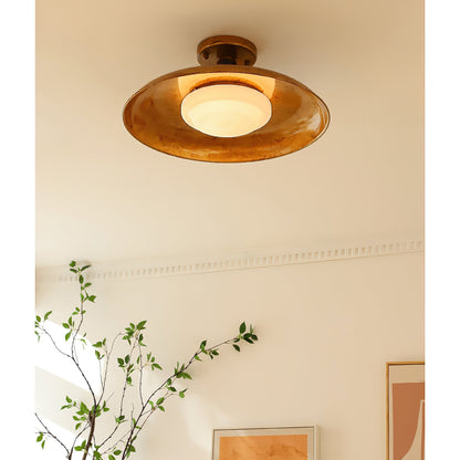 Calune Style Flat-Panel Ceiling Light