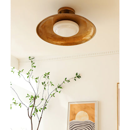 Calune Style Flat-Panel Ceiling Light