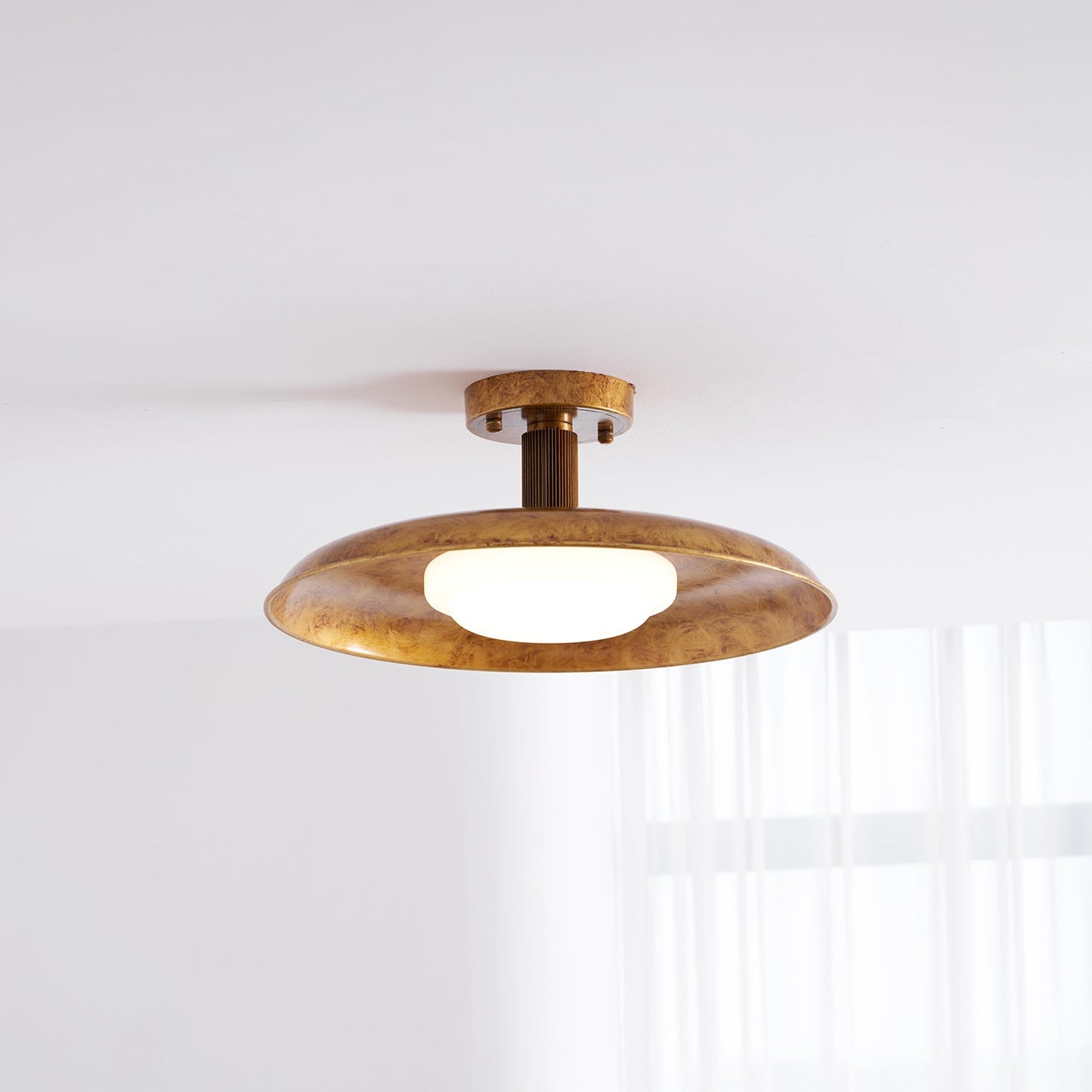 Calune Style Flat-Panel Ceiling Light
