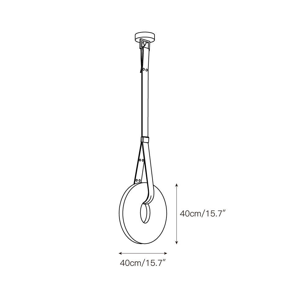 Fenola Alabaster Pendant Lamp