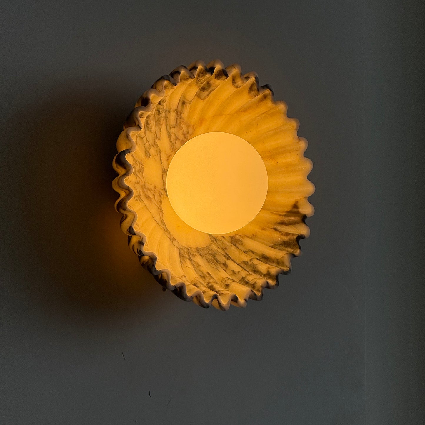 Quinine Marble Small Sconce