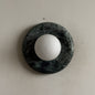 Solene Dark Green Marble Wall Sconce