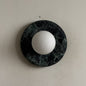 Solene Dark Green Marble Wall Sconce