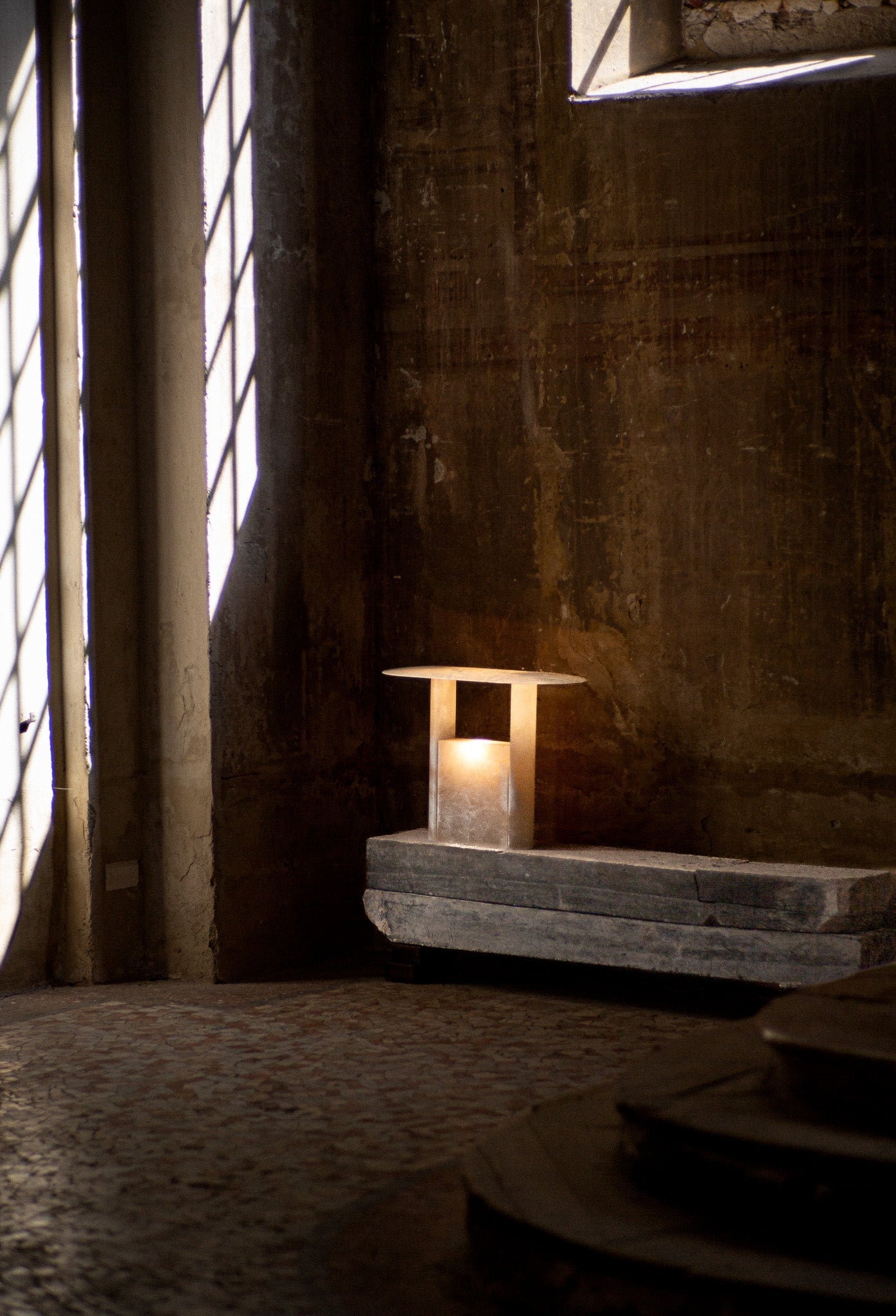Talex Alabaster Table Lamp