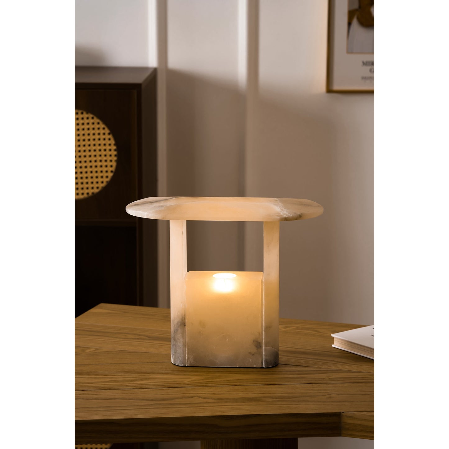 Talex Alabaster Table Lamp