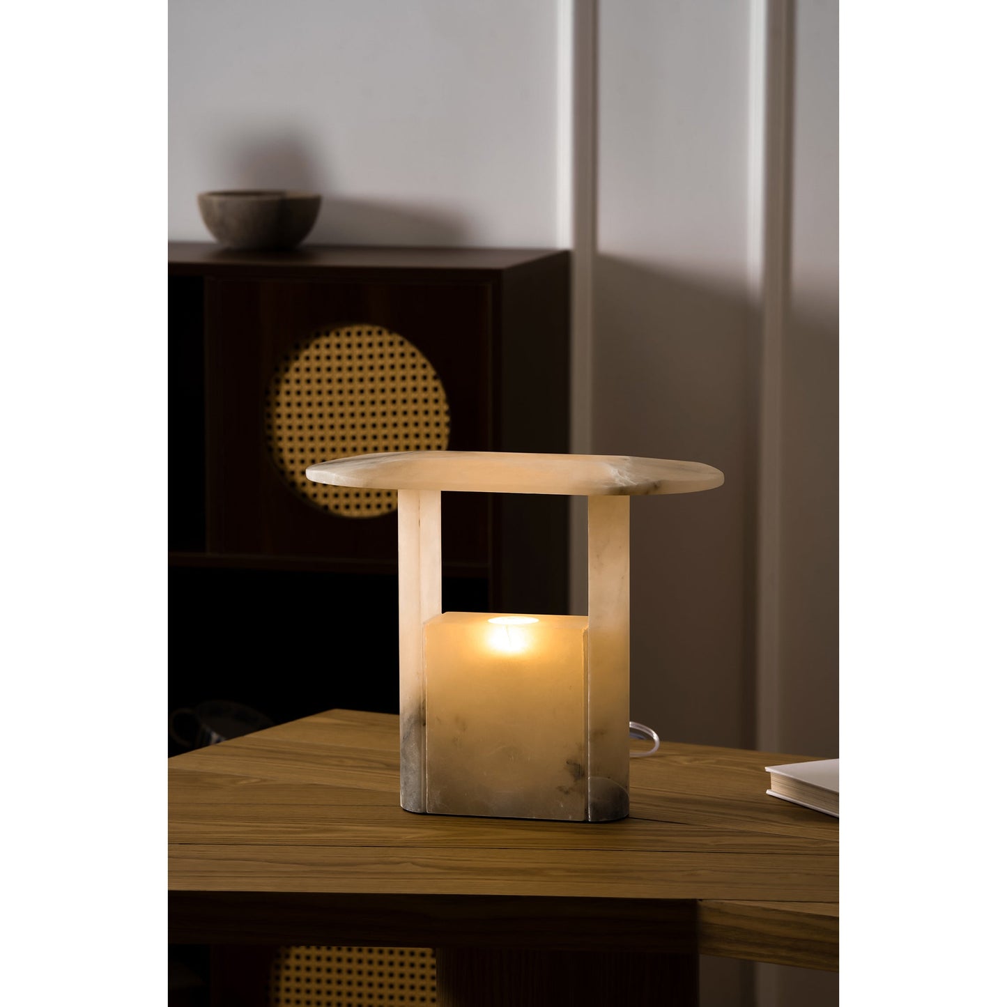 Talex Alabaster Table Lamp