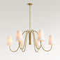 Malachite Curved Chandelier