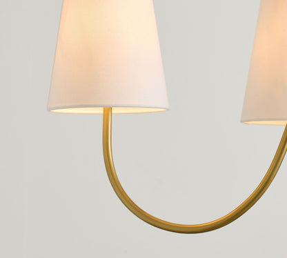 Malachite Curved Chandelier