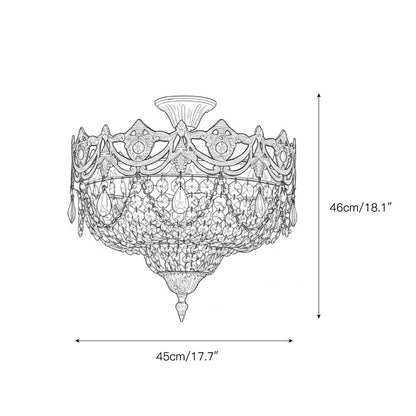 Serai Crystal Ceiling Lamp