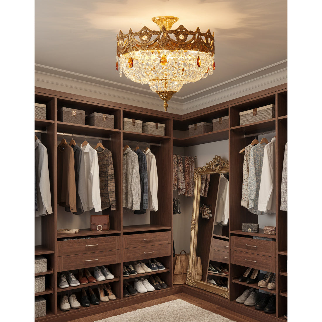 Serai Crystal Ceiling Lamp