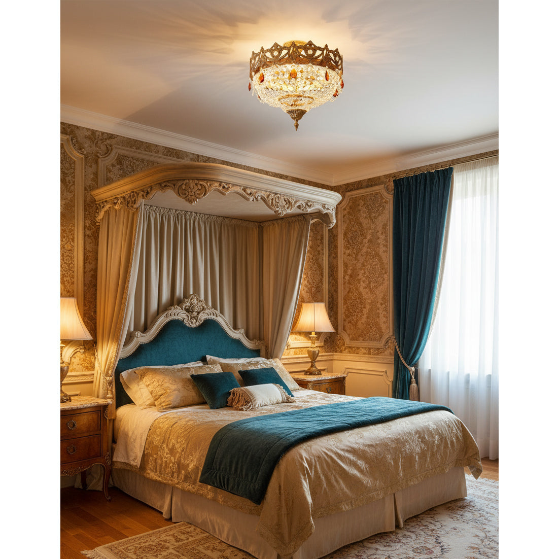Serai Crystal Ceiling Lamp