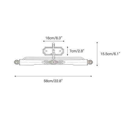 Lirex Brass Wall Lamp