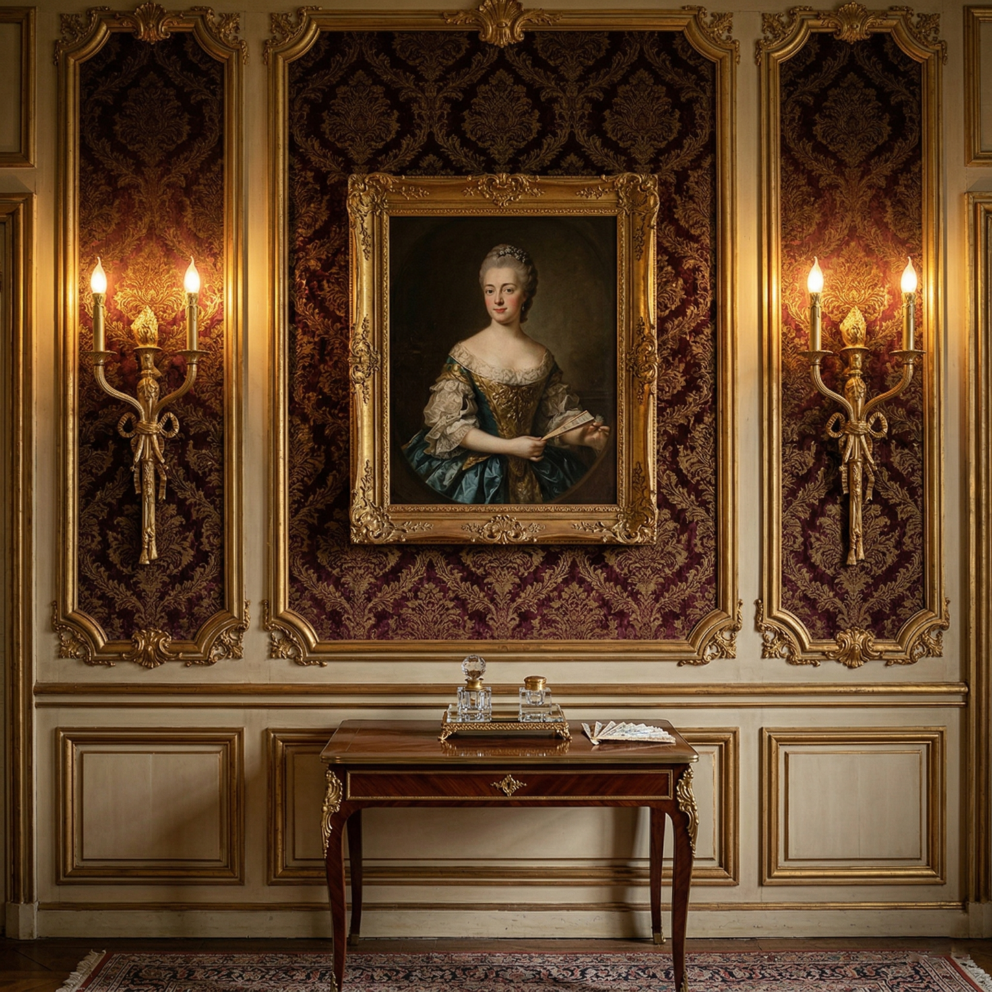 Velola Brass Wall Lamp