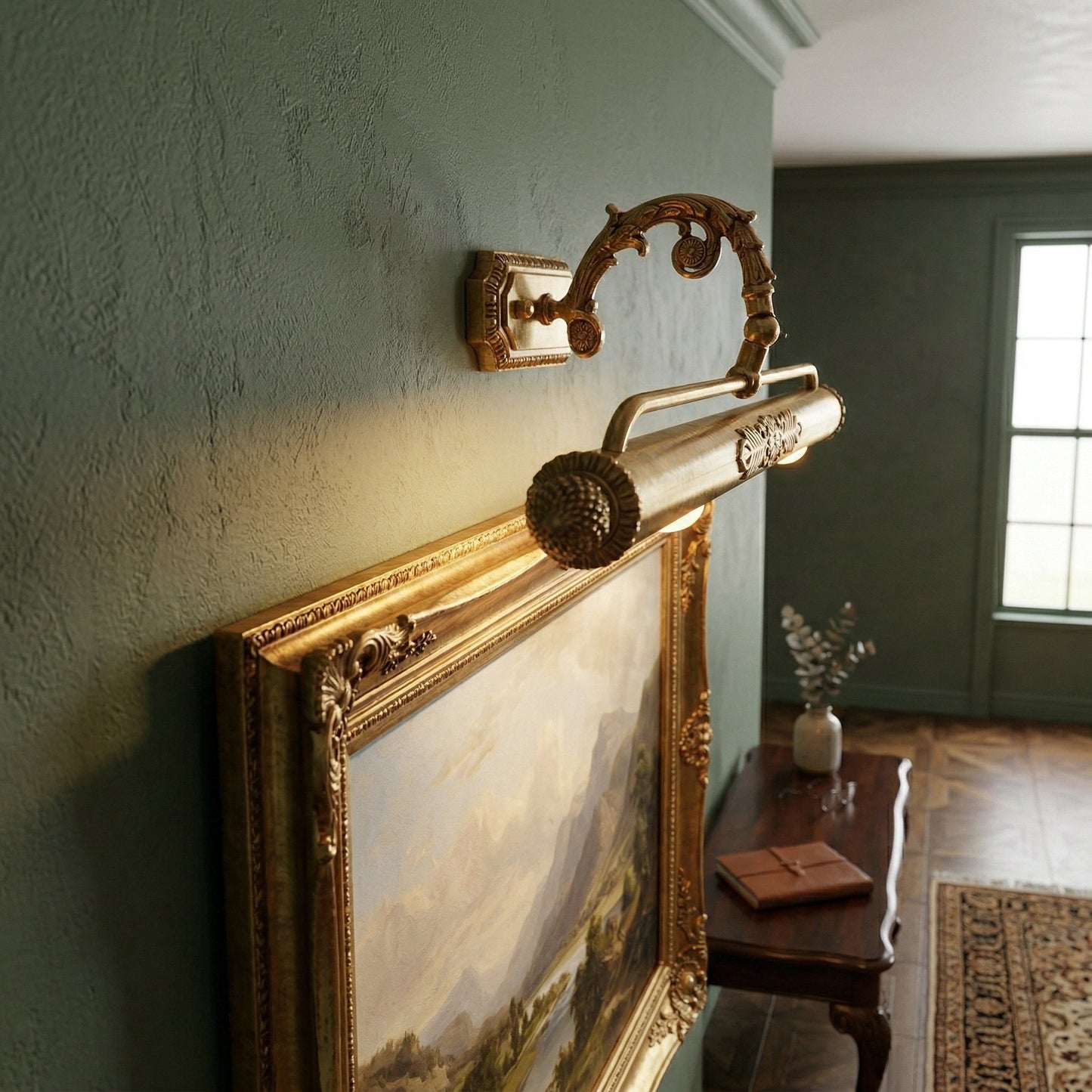 Lirex Brass Wall Lamp