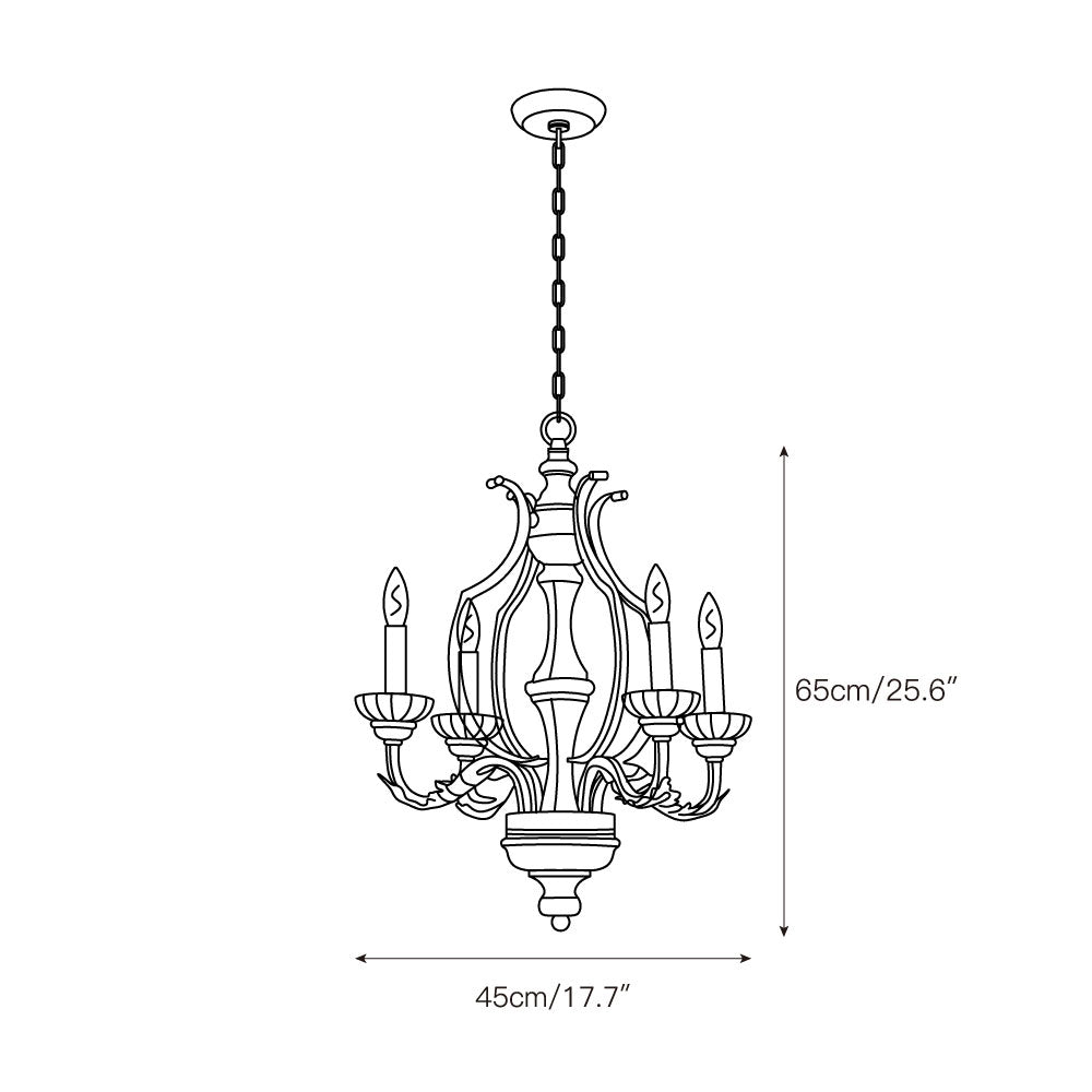 Vionien Tunkul Wood Pendant Lamp