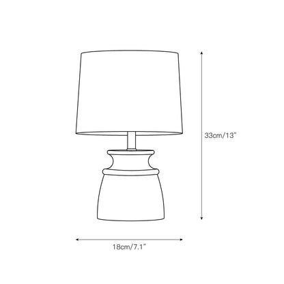 Falune Wood Table Lamp