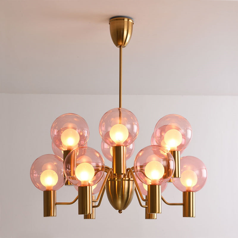 Esmai Glass Chandelier