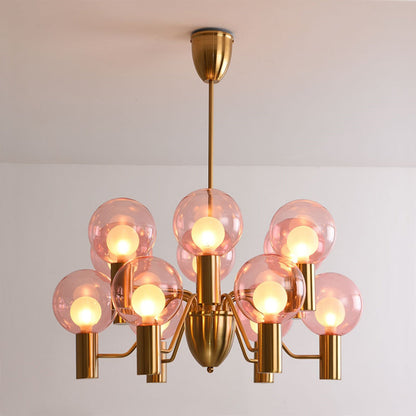 Esmai Glass Chandelier