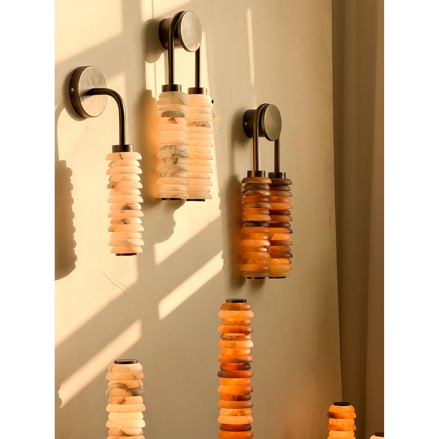 Halden Alabaster Wall Lamp