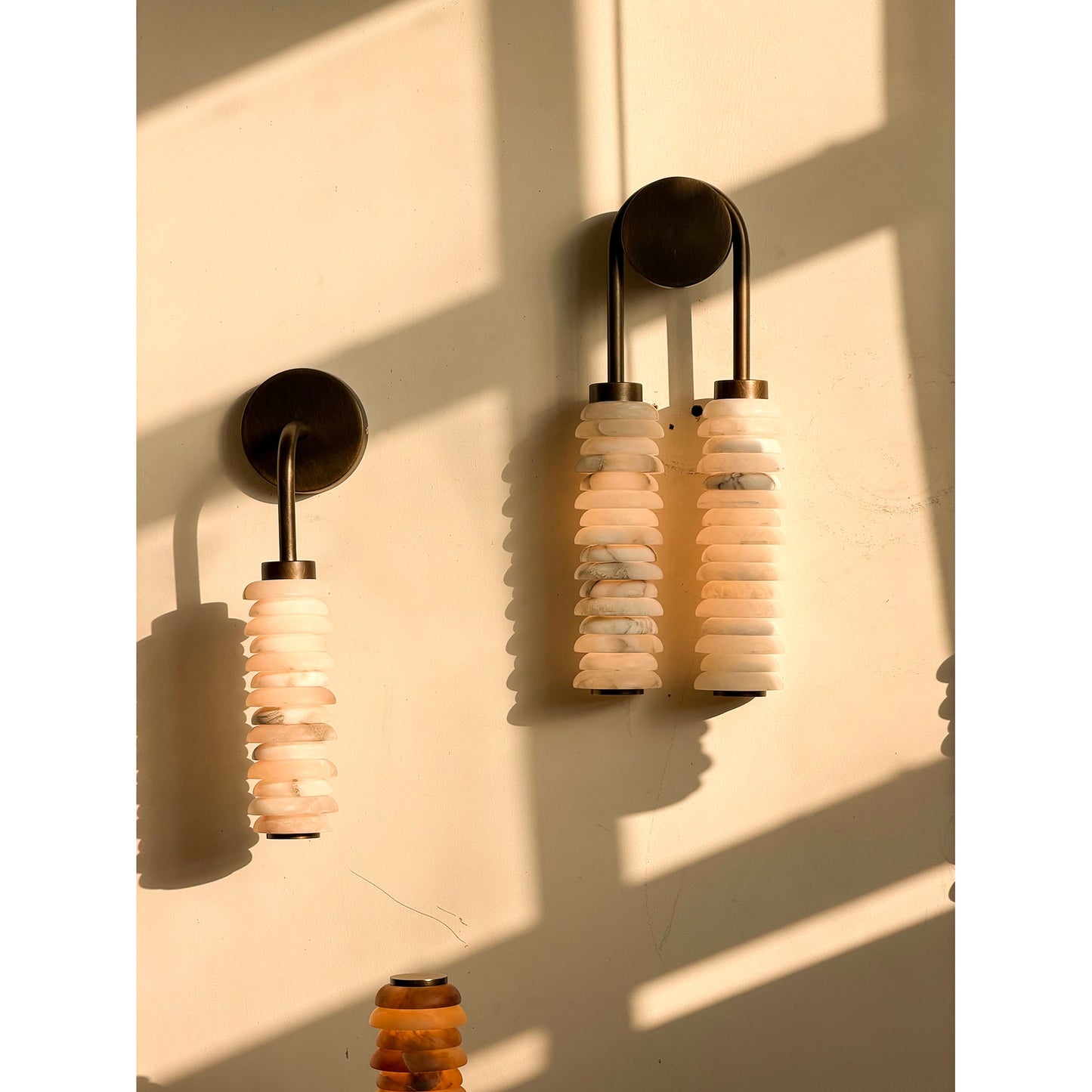 Halden Alabaster Wall Sconce