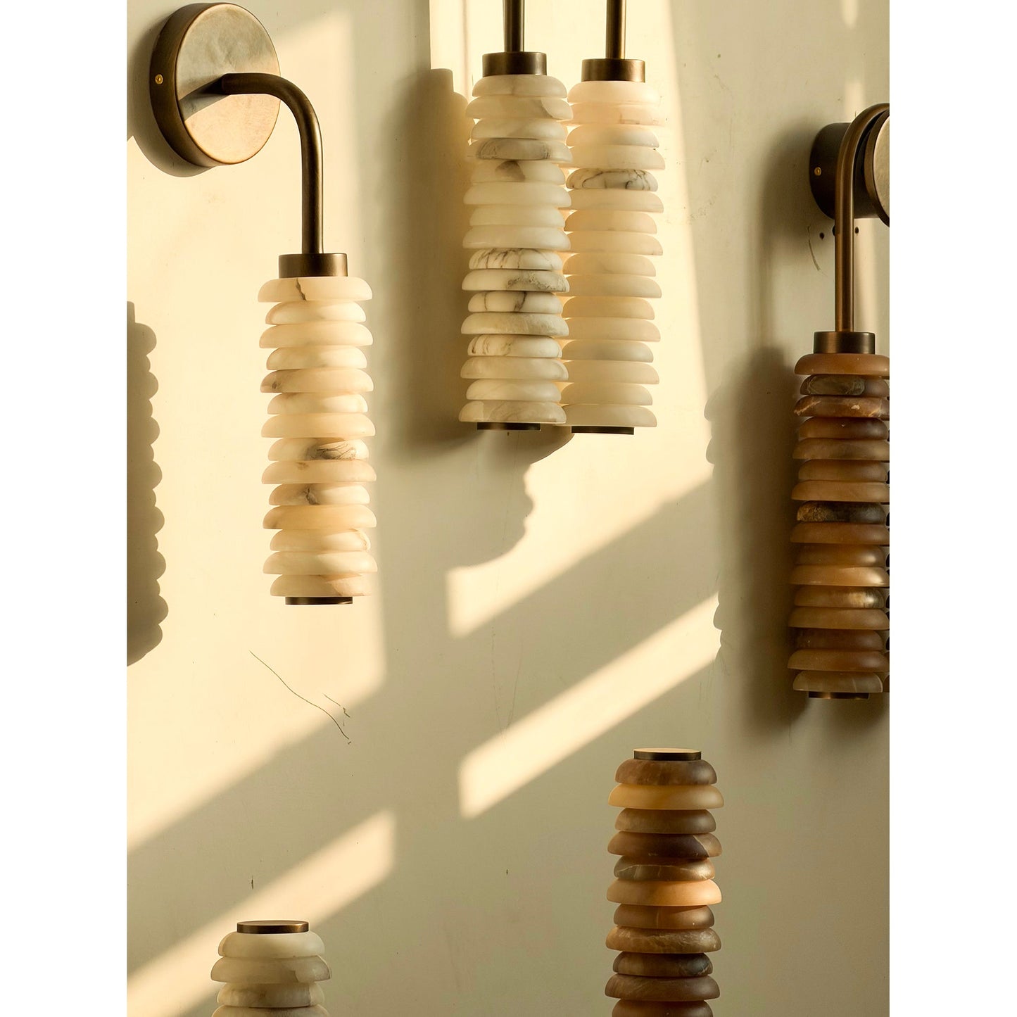 Halden Alabaster Wall Sconce