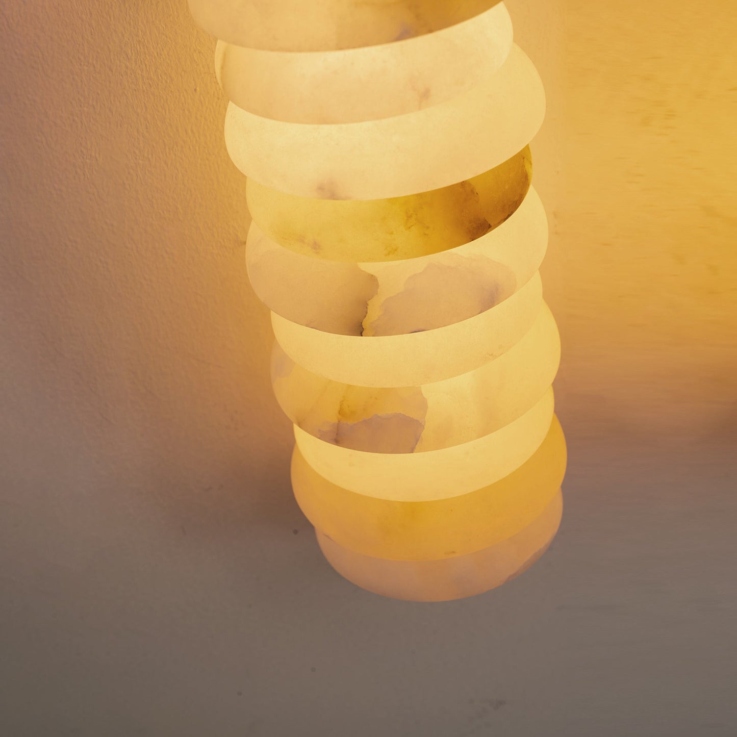 Halden Double Alabaster Wall Lamp