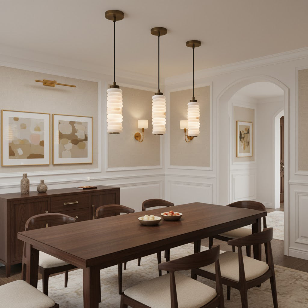 Halden Alabaster Pendant Lamp