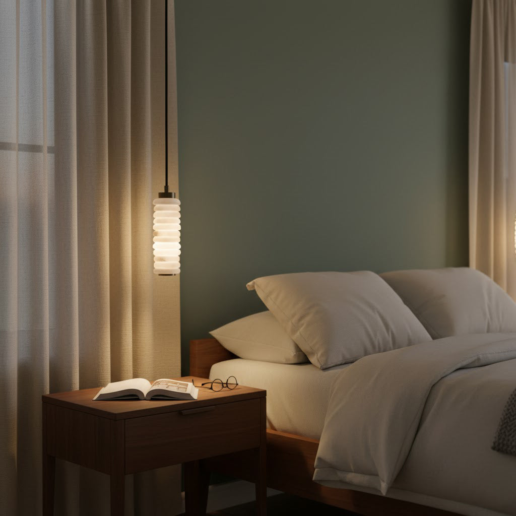 Halden Alabaster Pendant Lamp