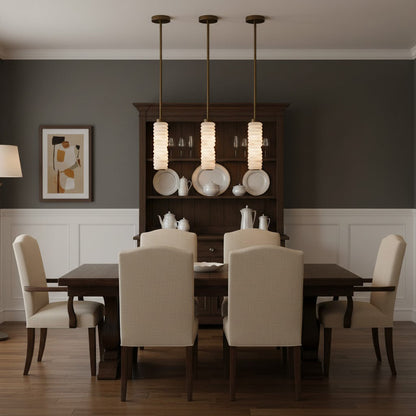 Halden Alabaster Pendant Lamp