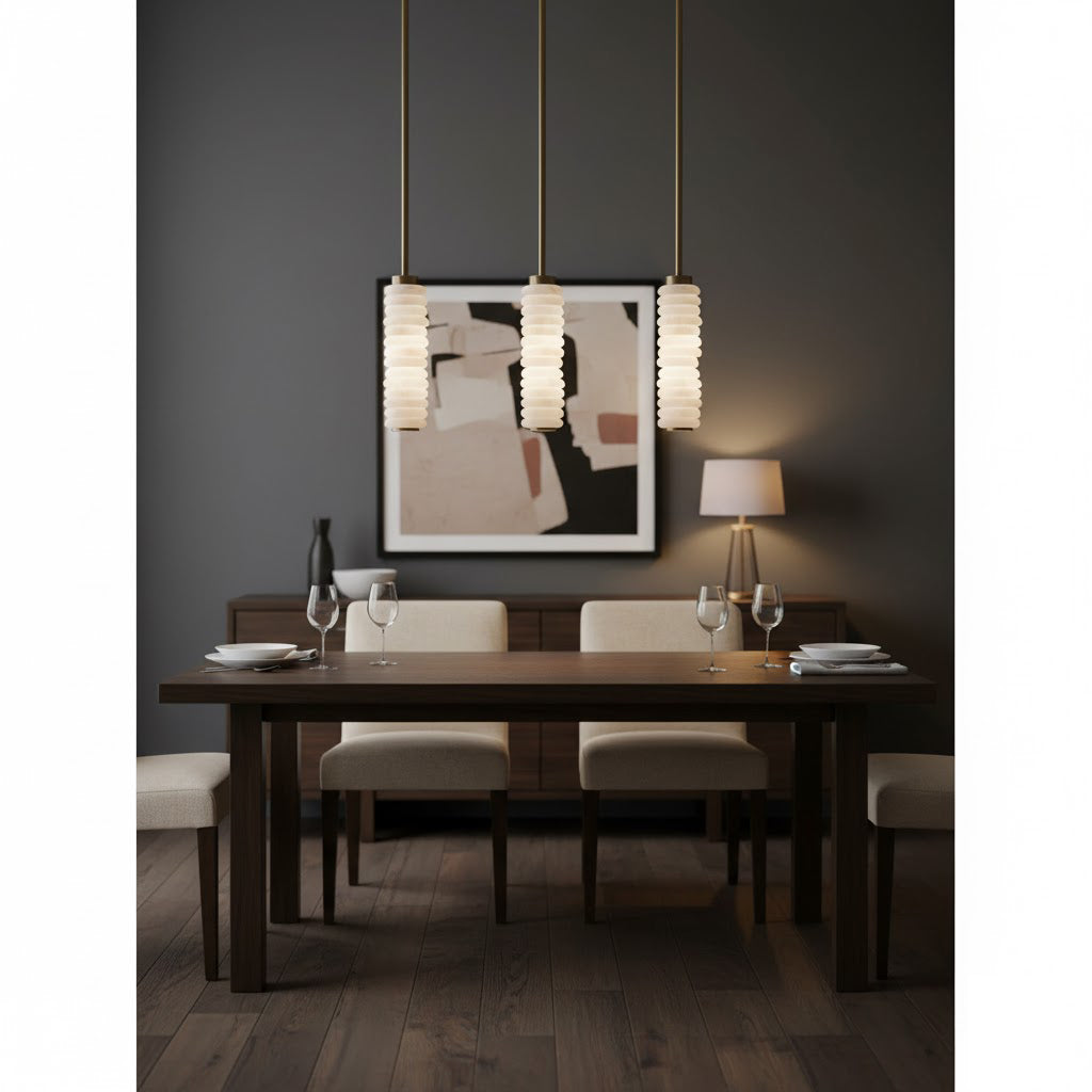 Halden Alabaster Pendant Lamp