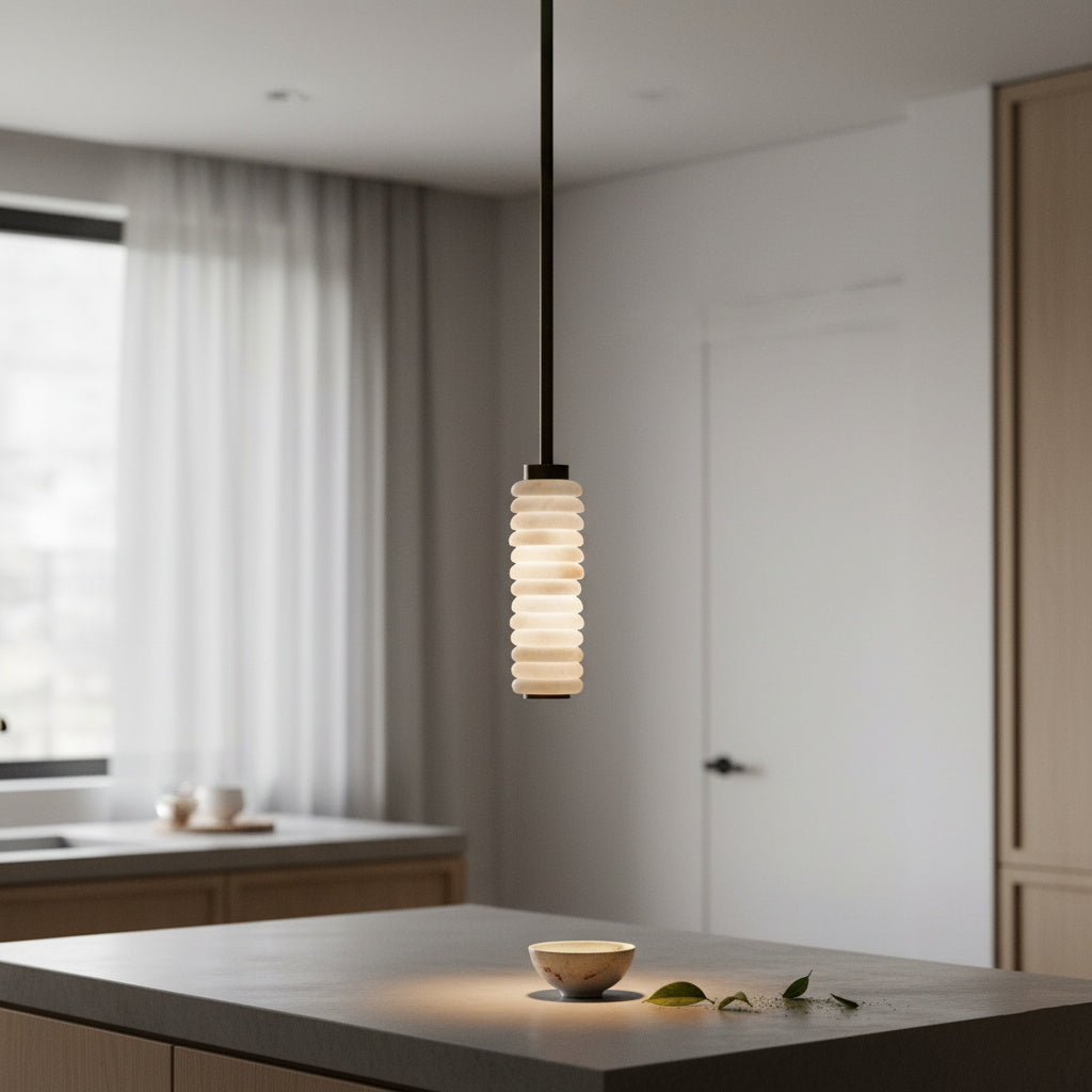 Halden Alabaster Pendant Lamp