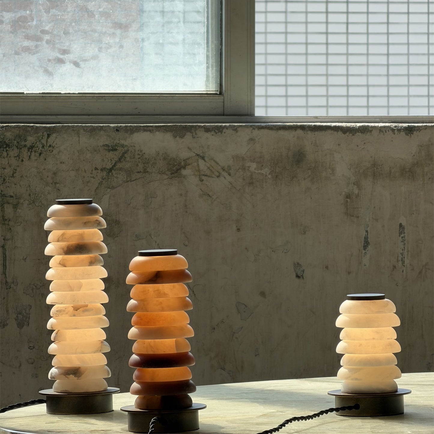 Halden Alabaster Table Lamp