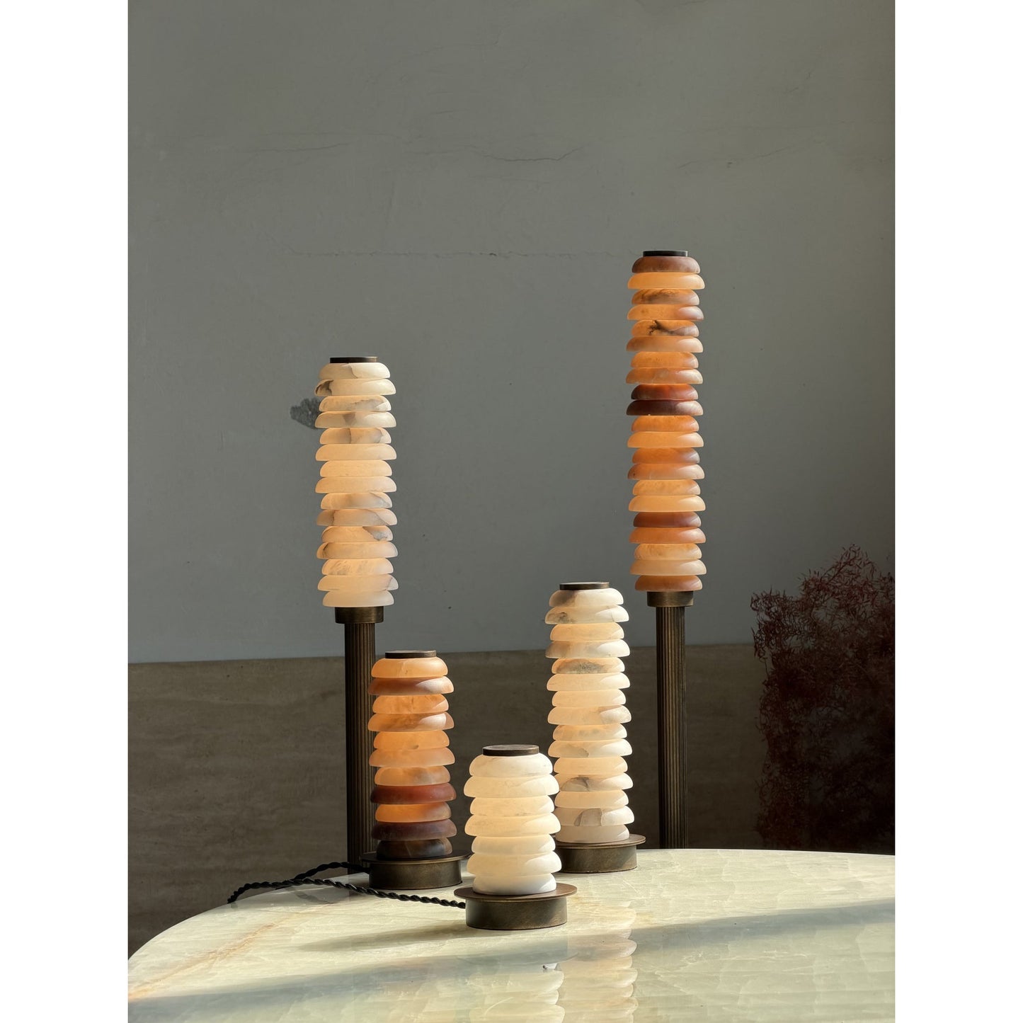Halden Alabaster Table Lamp