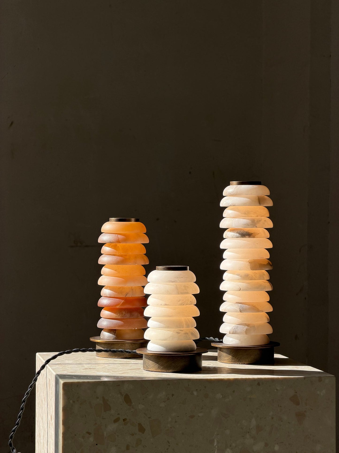 Halden Alabaster Table Lamp